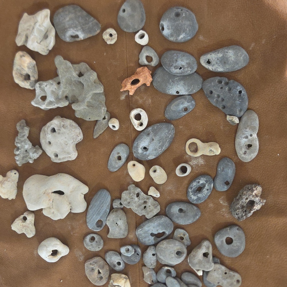 Natural Stone Necklace HAG Stones .